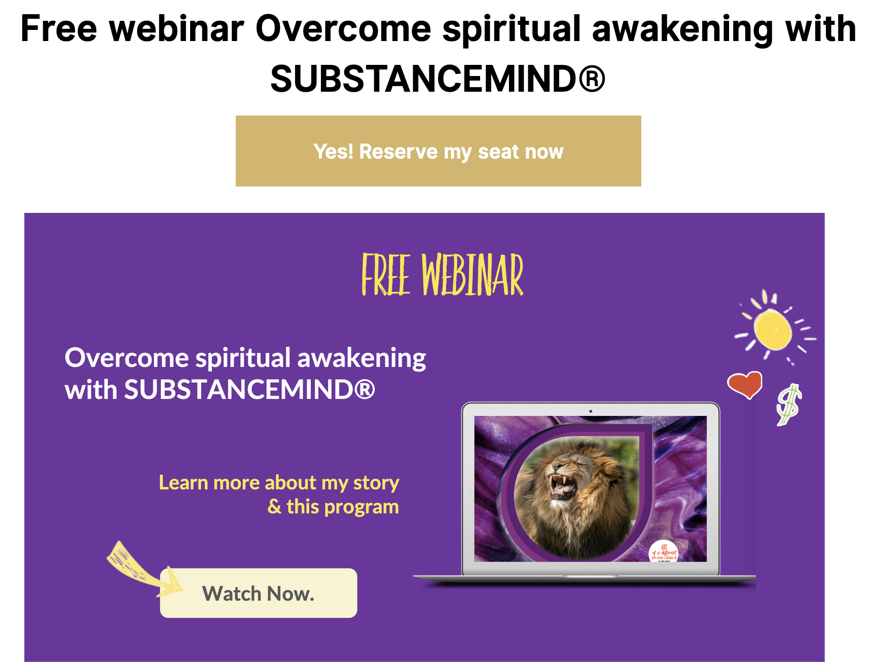 Overcome spiritual awakening with SUBSTANCEMIND®