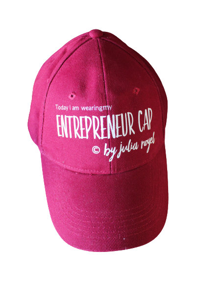 Today I am wearing my entrepreneur Cap by Julia Noyel