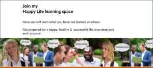 Join my Happy Life learning space