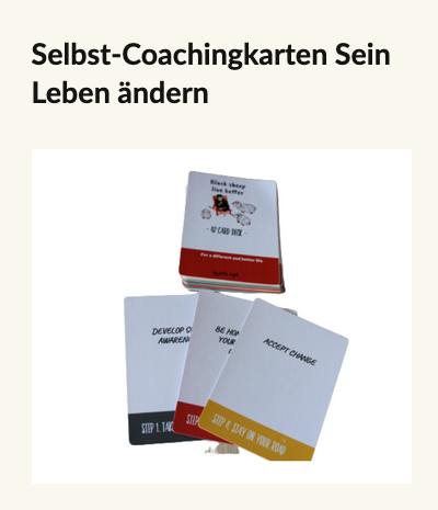 Selbst-Coachingkarten Sein Leben ändern von Julia Noyel