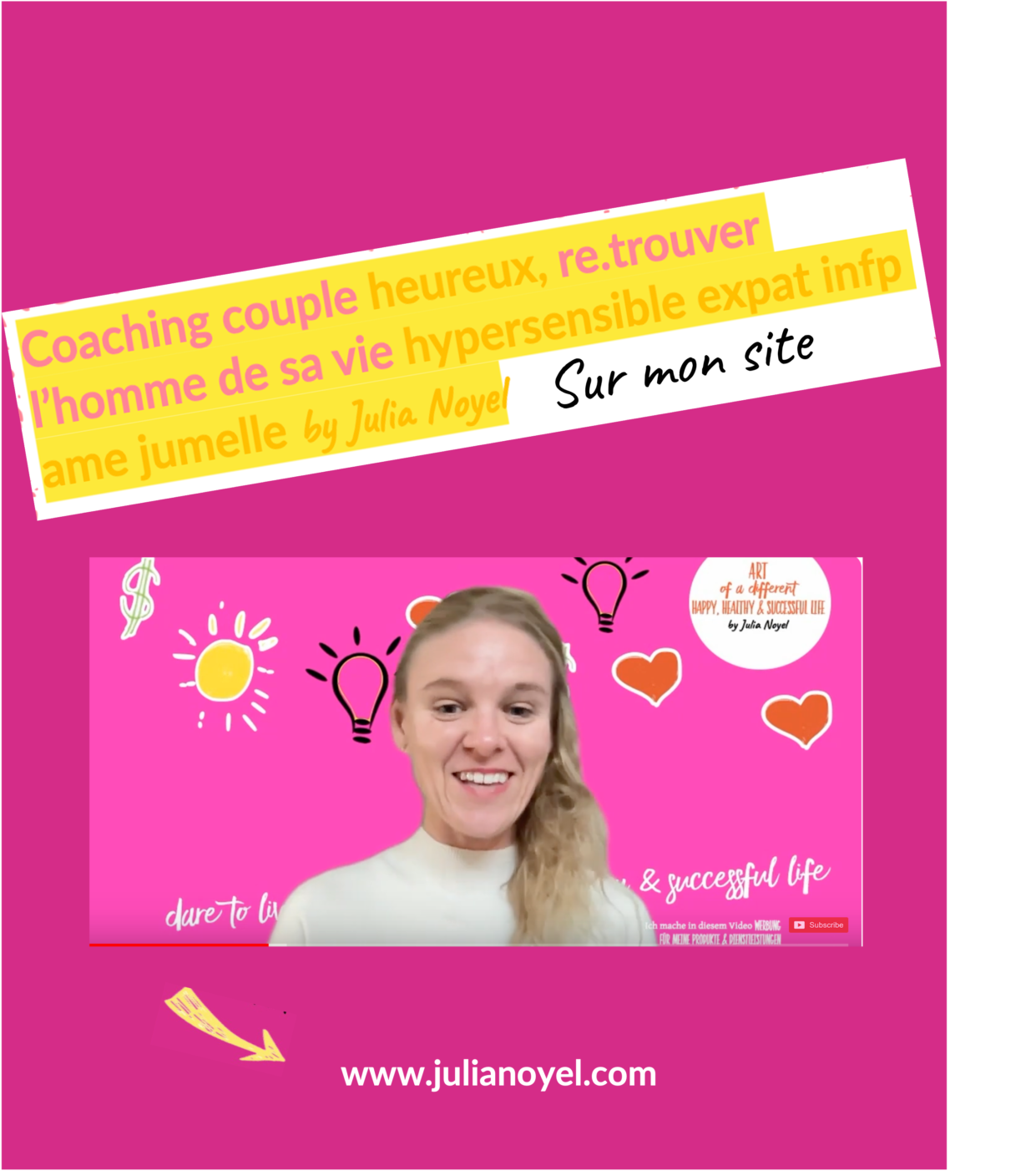 coachig hypersensible INFP ame jumelle amour véritable by Julia Noyel