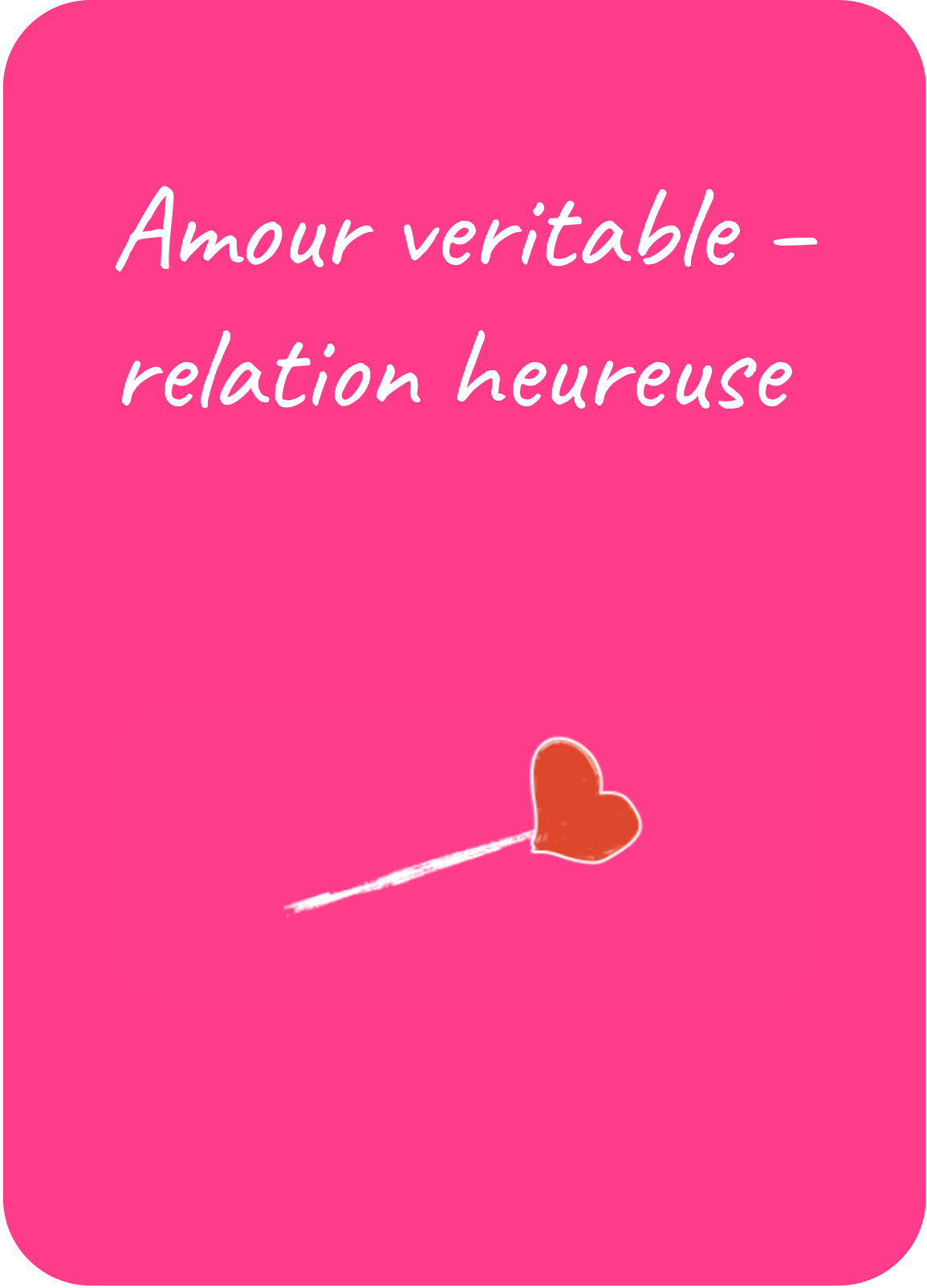 Amour veritable – relation heureuse