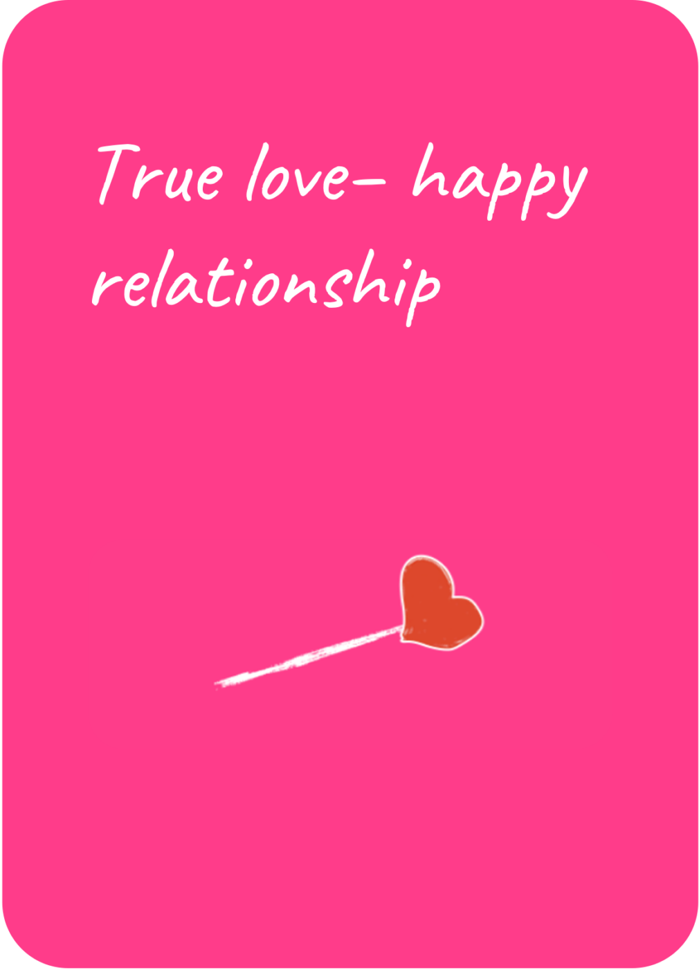 True love – happy relationship