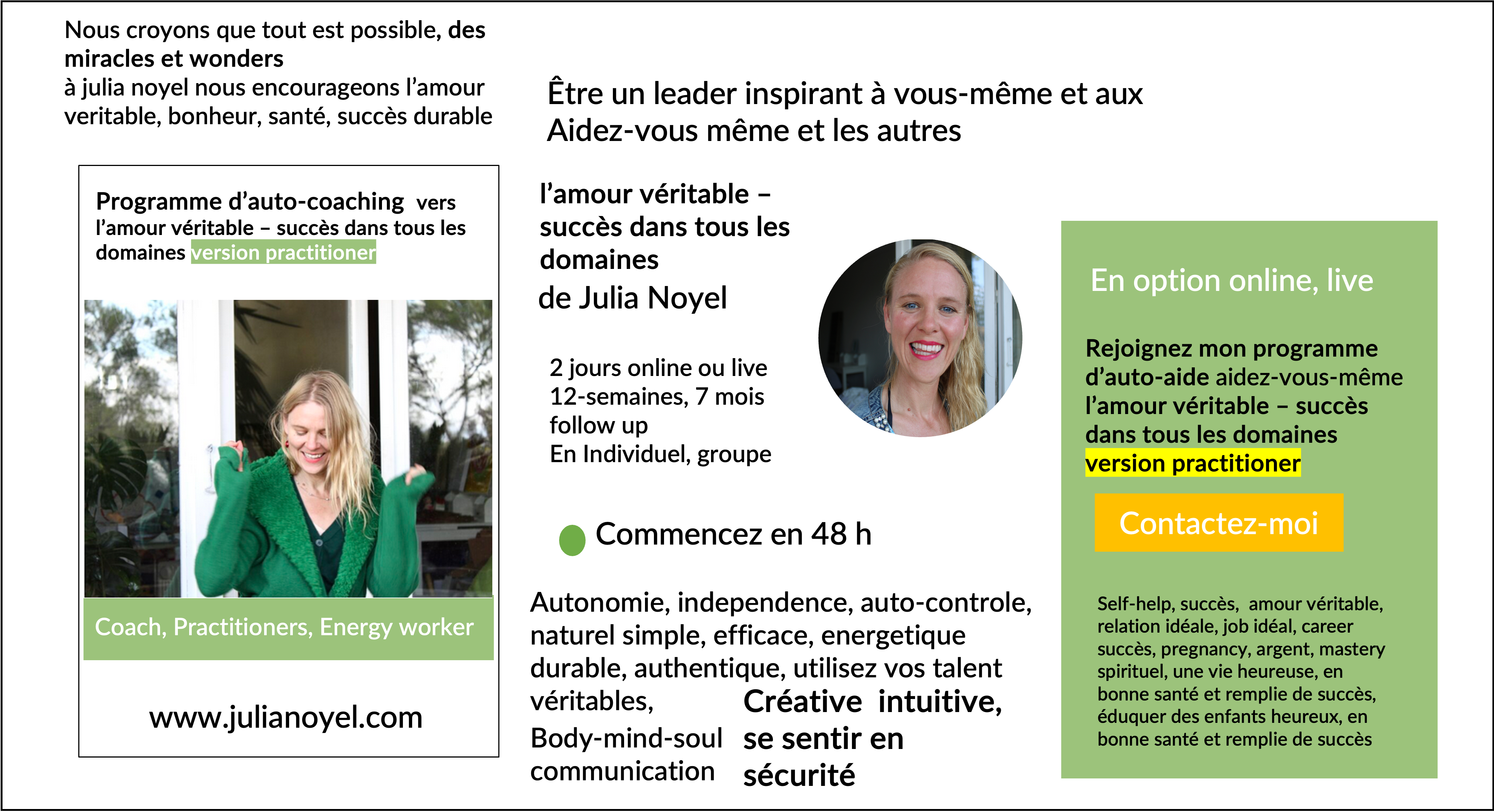 Programme d’auto-coaching vers l’amour véritable – succès dans tous les domaines version practitioner
