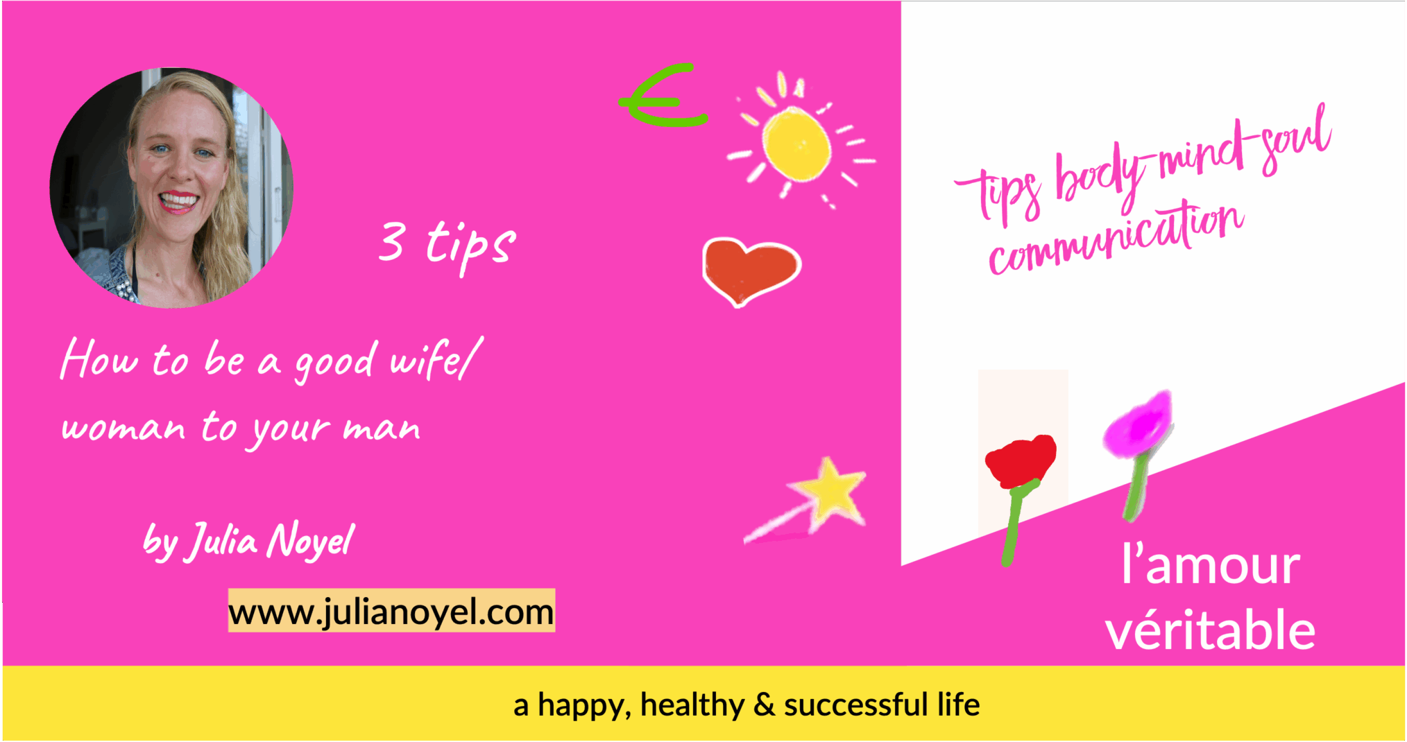 How to be a good wife: woman to your man by Julia Noyel